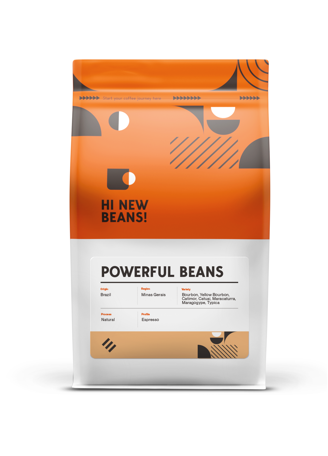 Hi New Beans, Powerful beans, specialty kávé, espresso