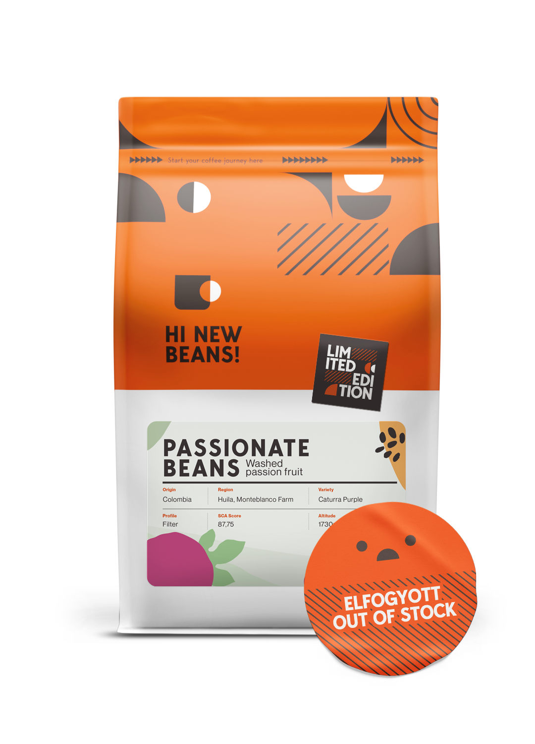 Hi New Beans, Passionate beans, limitált kiadás